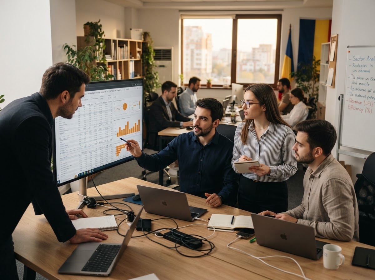 Kinsteads — echipă analizând date financiare pentru optimizarea alocărilor de capital